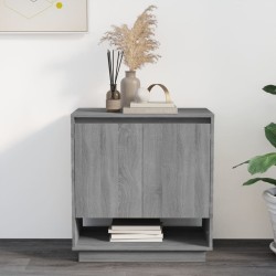 vidaXL Sideboard Grau Sonoma 70x41x75 cm Holzwerkstoff