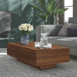 vidaXL Couchtisch Braun Eichen-Optik 115x60x31 cm Holzwerkstoff