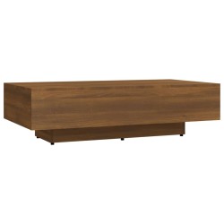 vidaXL Couchtisch Braun Eichen-Optik 115x60x31 cm Holzwerkstoff