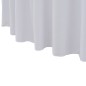 vidaXL 2 Stück Stretch-Tischdecken mit Rand Weiß 150x74 cm vidaXL 2 Stück Stretch-Tischdecken mit Rand Weiß 150x74 cm
