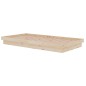 vidaXL Massivholzbett 100x200 cm vidaXL Massivholzbett 100x200 cm