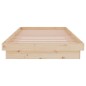 vidaXL Massivholzbett 100x200 cm vidaXL Massivholzbett 100x200 cm