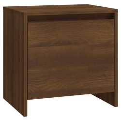 vidaXL Nachttisch Braun Eichen-Optik 45x34x44,5cm Holzwerkstoff