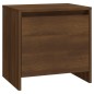 vidaXL Nachttisch Braun Eichen-Optik 45x34x44,5cm Holzwerkstoff vidaXL Nachttisch Braun Eichen-Optik 45x34x44,5cm Holzwerkstoff