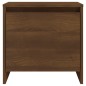 vidaXL Nachttisch Braun Eichen-Optik 45x34x44,5cm Holzwerkstoff vidaXL Nachttisch Braun Eichen-Optik 45x34x44,5cm Holzwerkstoff