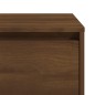 vidaXL Nachttisch Braun Eichen-Optik 45x34x44,5cm Holzwerkstoff vidaXL Nachttisch Braun Eichen-Optik 45x34x44,5cm Holzwerkstoff