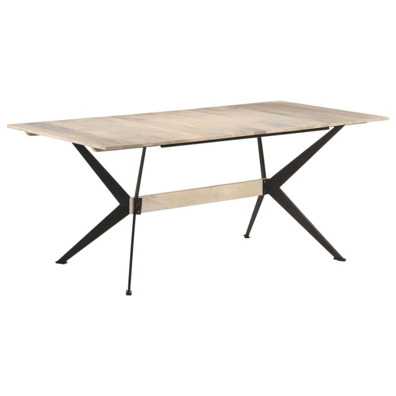 vidaXL Esstisch 180x90x76 cm Massivholz Mango vidaXL Esstisch 180x90x76 cm Massivholz Mango