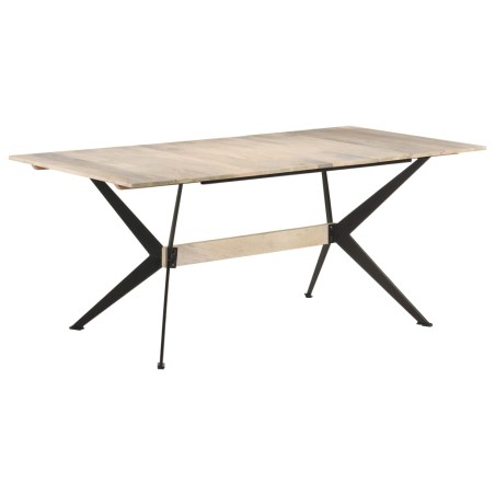 vidaXL Esstisch 180x90x76 cm Massivholz Mango