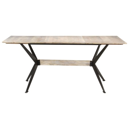 vidaXL Esstisch 180x90x76 cm Massivholz Mango