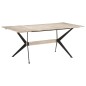 vidaXL Esstisch 180x90x76 cm Massivholz Mango vidaXL Esstisch 180x90x76 cm Massivholz Mango