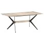 vidaXL Esstisch 180x90x76 cm Massivholz Mango vidaXL Esstisch 180x90x76 cm Massivholz Mango