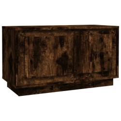 vidaXL TV-Schrank Räuchereiche 80x35x45 cm Holzwerkstoff