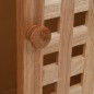 vidaXL Waschbeckenunterschrank Walnuss Massivholz 66x29x61 cm vidaXL Waschbeckenunterschrank Walnuss Massivholz 66x29x61 cm