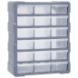 vidaXL Multi-Schubladen-Organizer 18 Schubladen 38x16x47 cm vidaXL Multi-Schubladen-Organizer 18 Schubladen 38x16x47 cm