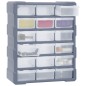 vidaXL Multi-Schubladen-Organizer 18 Schubladen 38x16x47 cm vidaXL Multi-Schubladen-Organizer 18 Schubladen 38x16x47 cm