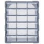 vidaXL Multi-Schubladen-Organizer 18 Schubladen 38x16x47 cm vidaXL Multi-Schubladen-Organizer 18 Schubladen 38x16x47 cm