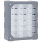 vidaXL Multi-Schubladen-Organizer 18 Schubladen 38x16x47 cm vidaXL Multi-Schubladen-Organizer 18 Schubladen 38x16x47 cm