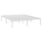 vidaXL Bettgestell Metall Weiß 140x200 cm vidaXL Bettgestell Metall Weiß 140x200 cm
