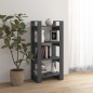 vidaXL Bücherregal/Raumteiler Grau 60x35x125 cm Massivholz vidaXL Bücherregal/Raumteiler Grau 60x35x125 cm Massivholz