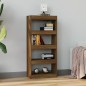 vidaXL Bücherregal/Raumteiler Braun Eichen-Optik Holzwerkstoff vidaXL Bücherregal/Raumteiler Braun Eichen-Optik Holzwerkstoff