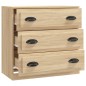 vidaXL Sideboard Sonoma-Eiche 70x35,5x67,5 cm Holzwerkstoff vidaXL Sideboard Sonoma-Eiche 70x35,5x67,5 cm Holzwerkstoff