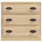vidaXL Sideboard Sonoma-Eiche 70x35,5x67,5 cm Holzwerkstoff vidaXL Sideboard Sonoma-Eiche 70x35,5x67,5 cm Holzwerkstoff