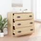 vidaXL Sideboard Sonoma-Eiche 70x35,5x67,5 cm Holzwerkstoff vidaXL Sideboard Sonoma-Eiche 70x35,5x67,5 cm Holzwerkstoff