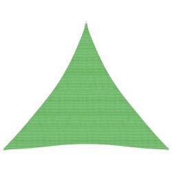 vidaXL Sonnensegel 160 g/m² Hellgrün 4,5x4,5x4,5 m HDPE