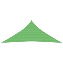 vidaXL Sonnensegel 160 g/m² Hellgrün 4,5x4,5x4,5 m HDPE