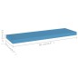 vidaXL Schweberegale 2 Stk. Blau 80x23,5x3,8 cm MDF vidaXL Schweberegale 2 Stk. Blau 80x23,5x3,8 cm MDF