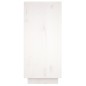 vidaXL Sideboard Weiß 60x34x75 cm Massivholz Kiefer vidaXL Sideboard Weiß 60x34x75 cm Massivholz Kiefer