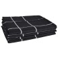 vidaXL 12-tlg. Handtuch-Set Schwarz Baumwolle vidaXL 12-tlg. Handtuch-Set Schwarz Baumwolle