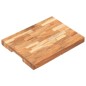vidaXL Hackblock 40×30×4 cm Akazie Massivholz vidaXL Hackblock 40×30×4 cm Akazie Massivholz