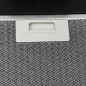 vidaXL Dunstabzugshaube 60 cm Stahl und Hartglas Schwarz