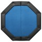vidaXL Pokertisch Klappbar 8 Spieler Blau 108x108x75 cm vidaXL Pokertisch Klappbar 8 Spieler Blau 108x108x75 cm