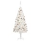 vidaXL Künstlicher Weihnachtsbaum mit LEDs & Kugeln Weiß 240 cm vidaXL Künstlicher Weihnachtsbaum mit LEDs & Kugeln Weiß 240 cm
