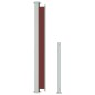 vidaXL Seitenmarkise Ausziehbar 180x500 cm Braun vidaXL Seitenmarkise Ausziehbar 180x500 cm Braun