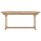 vidaXL Ausziehbarer Gartentisch 180-280x100x75 cm Massivholz Teak vidaXL Ausziehbarer Gartentisch 180-280x100x75 cm Massivholz Teak