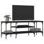 vidaXL TV-Schrank Schwarz 121x35x45 cm Holzwerkstoff & Eisen vidaXL TV-Schrank Schwarz 121x35x45 cm Holzwerkstoff & Eisen