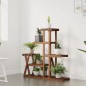 vidaXL Blumenständer 95x25x96 cm Massivholz Tanne