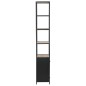vidaXL Bücherregal Massivholz Tanne und Stahl 40,5x32,5x180 cm vidaXL Bücherregal Massivholz Tanne und Stahl 40,5x32,5x180 cm