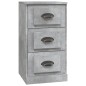 vidaXL Sideboard Betongrau 36x35,5x67,5 cm Holzwerkstoff vidaXL Sideboard Betongrau 36x35,5x67,5 cm Holzwerkstoff