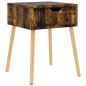 vidaXL Nachttisch Räuchereiche 40x40x56 cm Holzwerkstoff vidaXL Nachttisch Räuchereiche 40x40x56 cm Holzwerkstoff