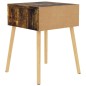 vidaXL Nachttisch Räuchereiche 40x40x56 cm Holzwerkstoff vidaXL Nachttisch Räuchereiche 40x40x56 cm Holzwerkstoff