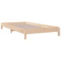 vidaXL Stapelbett 90x190 cm Massivholz Kiefer vidaXL Stapelbett 90x190 cm Massivholz Kiefer