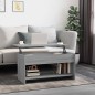 vidaXL Couchtisch Grau Sonoma 102x50x52,5 cm Holzwerkstoff vidaXL Couchtisch Grau Sonoma 102x50x52,5 cm Holzwerkstoff