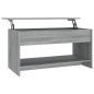 vidaXL Couchtisch Grau Sonoma 102x50x52,5 cm Holzwerkstoff vidaXL Couchtisch Grau Sonoma 102x50x52,5 cm Holzwerkstoff