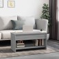 vidaXL Couchtisch Grau Sonoma 102x50x52,5 cm Holzwerkstoff vidaXL Couchtisch Grau Sonoma 102x50x52,5 cm Holzwerkstoff