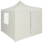 vidaXL Profi-Partyzelt Faltbar mit 4 Seitenwänden 2×2m Stahl Creme vidaXL Profi-Partyzelt Faltbar mit 4 Seitenwänden 2×2m Stahl Creme