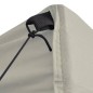 vidaXL Profi-Partyzelt Faltbar mit 4 Seitenwänden 2×2m Stahl Creme vidaXL Profi-Partyzelt Faltbar mit 4 Seitenwänden 2×2m Stahl Creme